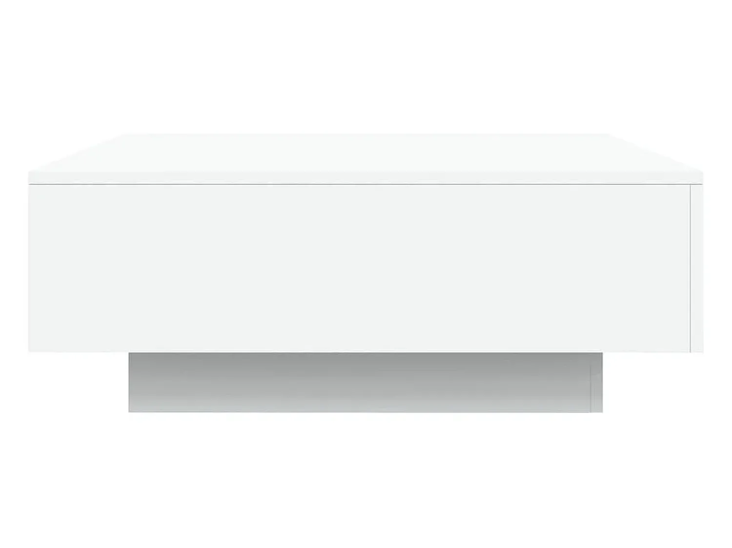 Mesa de centro | Mesa de apoio | Mesa de café com luzes LED 80x80x31cm^ Mesa De Centro