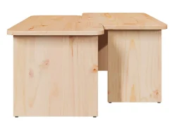 Mesa de centro | Mesa de apoio Natural 100x69x35.5 cm^ Mesa De Centro