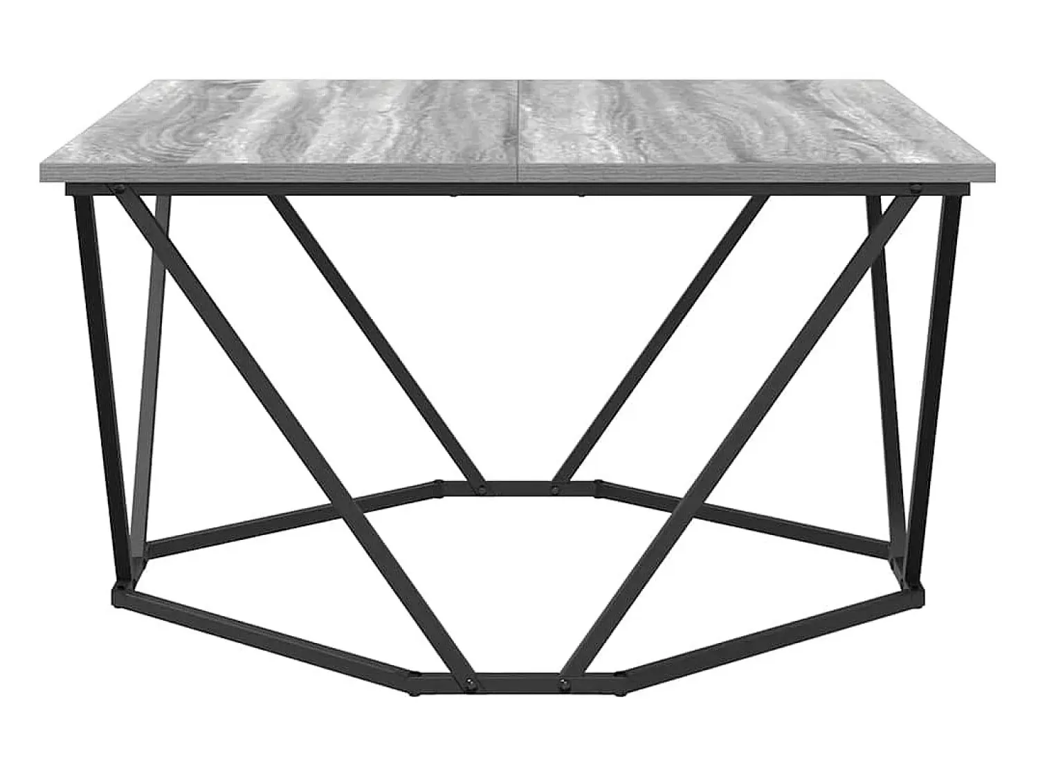 Mesa De Centro| Mesa de centro | Mesa de apoio Sonoma 80x80x45 cm Cinzento