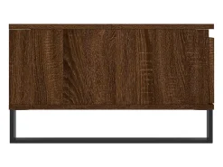 Hot Mesa de centro | Mesa de apoio 90x60x35 cm derivados madeira carvalho Castanho