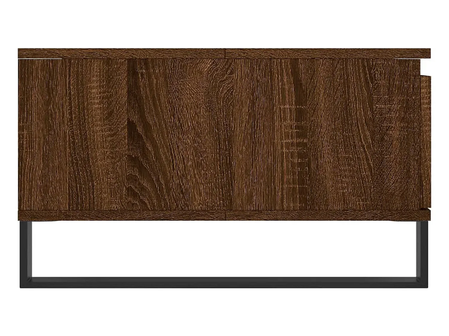 Hot Mesa de centro | Mesa de apoio 90x60x35 cm derivados madeira carvalho Castanho