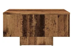 Mesa de centro | Mesa de apoio 60x60x31.5 cm derivados de madeira madeira velha^ Mesa De Centro