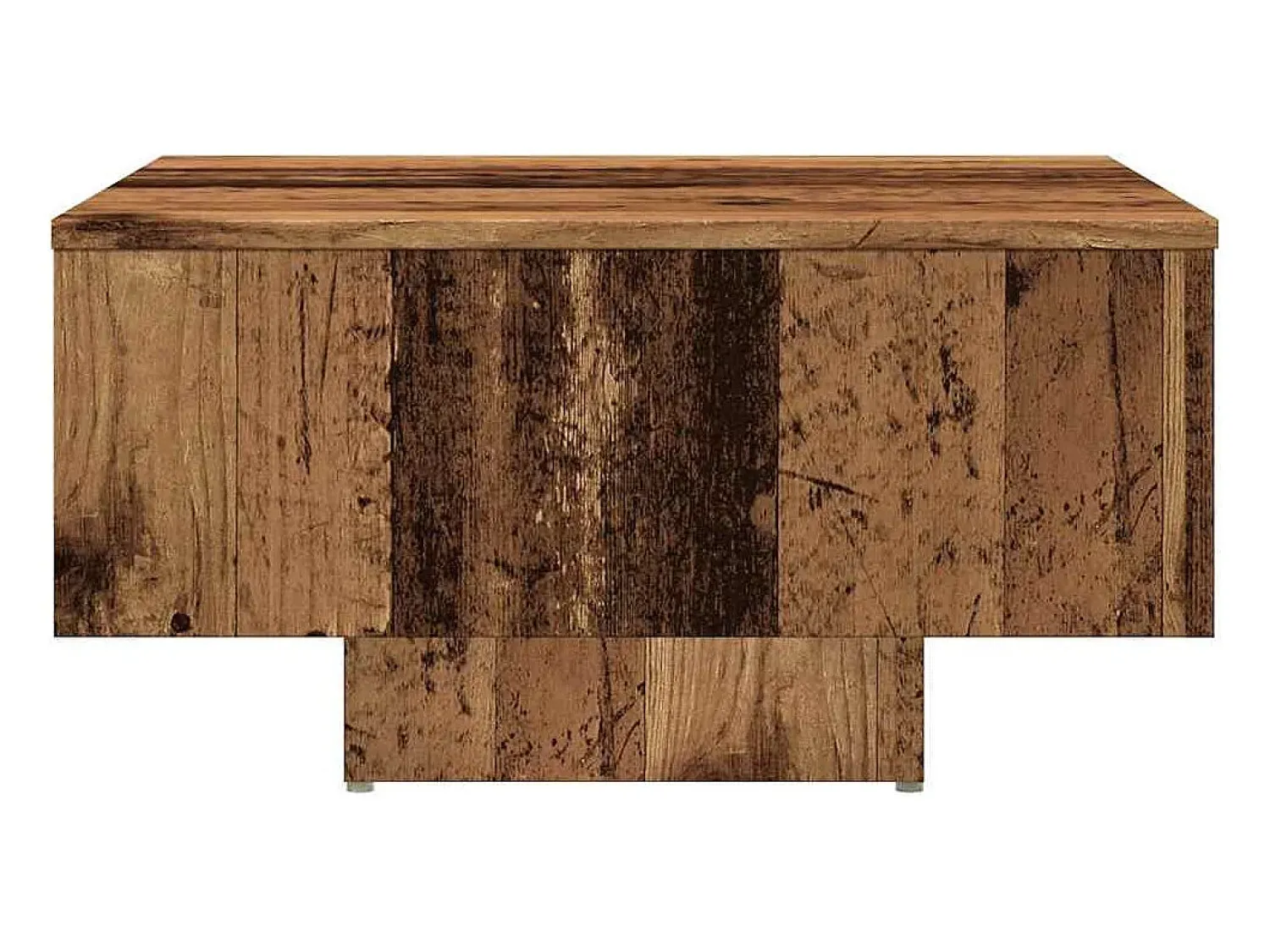 Mesa de centro | Mesa de apoio 60x60x31.5 cm derivados de madeira madeira velha^ Mesa De Centro
