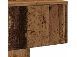 Mesa de centro | Mesa de apoio 60x60x31.5 cm derivados de madeira madeira velha^ Mesa De Centro