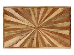 Sale Mesa de centro | Mesa de apoio madeira de mangueira maciça 90x55x36 cm Castanho
