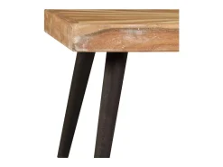 Sale Mesa de centro | Mesa de apoio madeira de mangueira maciça 90x55x36 cm Castanho