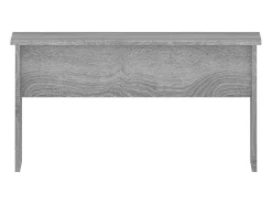 Mesa de centro | Mesa de apoio 80x50.5x41.5cm madeira processada sonoma cinza^ Mesa De Centro