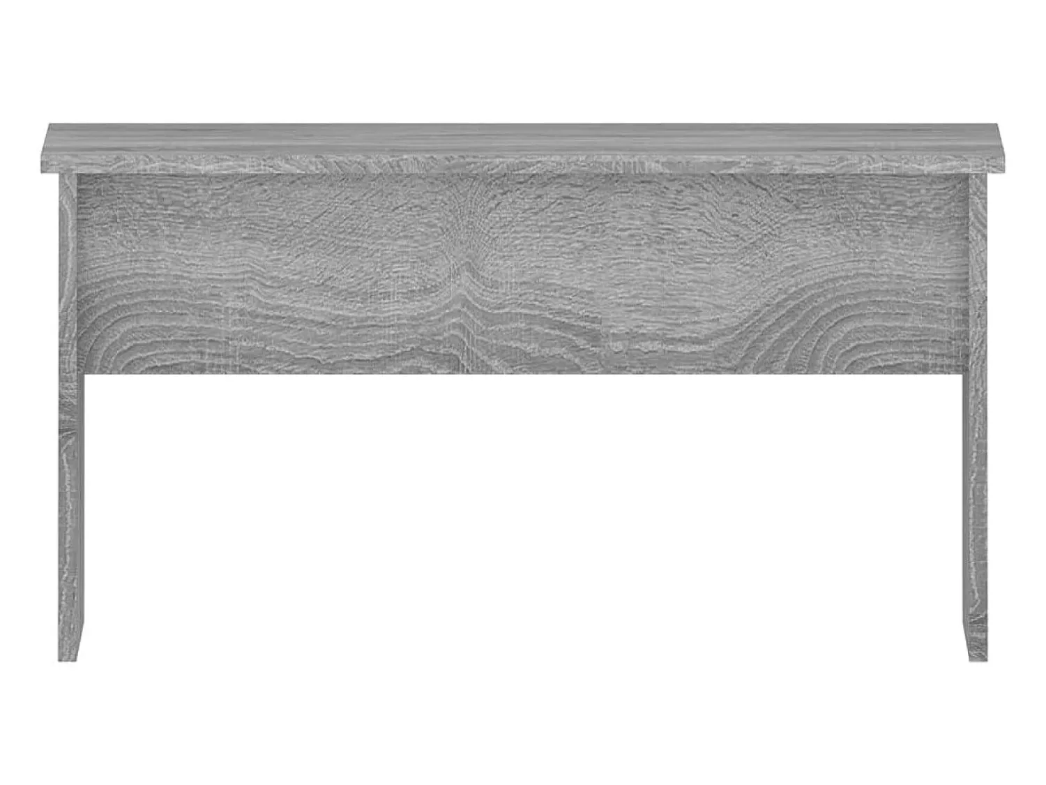 Mesa de centro | Mesa de apoio 80x50.5x41.5cm madeira processada sonoma cinza^ Mesa De Centro