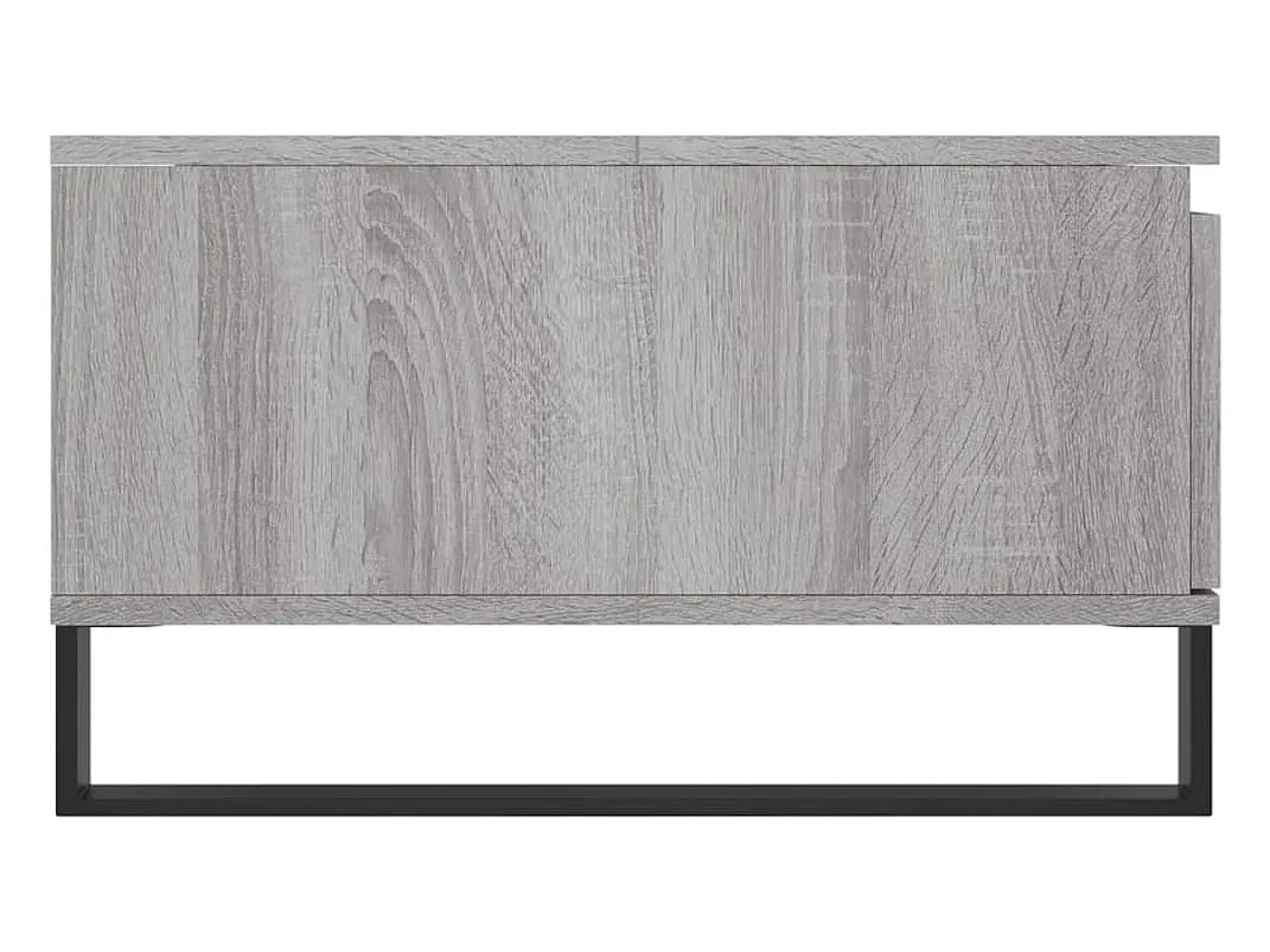 Mesa De Centro* Mesa de centro | Mesa de apoio 90x60x35 cm derivados de madeira sonoma Cinzento