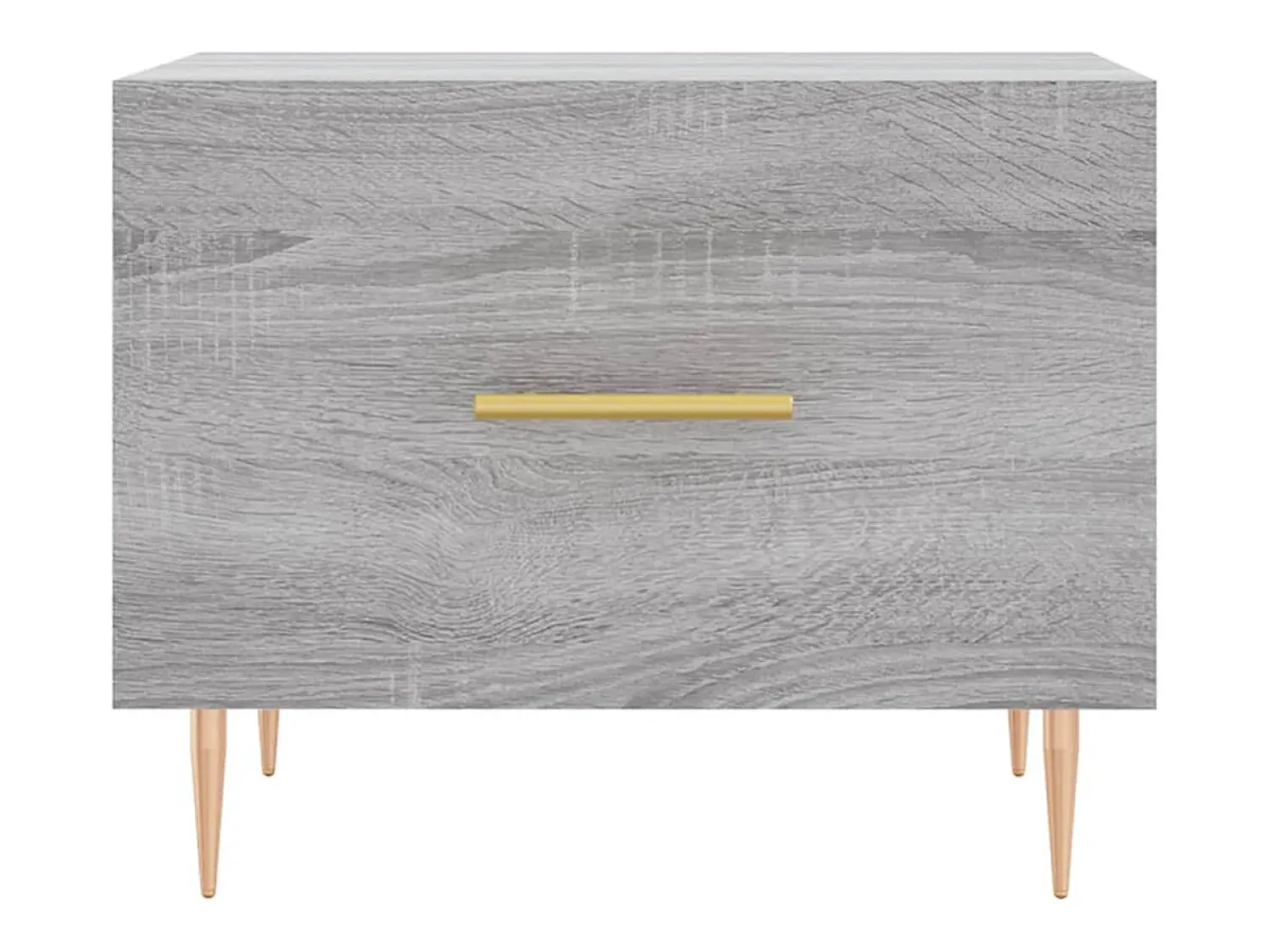Clearance Mesa de centro | Mesa de apoio 50x50x40 cm derivados madeira sonoma cinza Cinzento