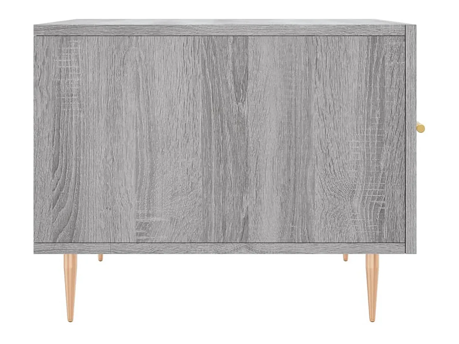 Clearance Mesa de centro | Mesa de apoio 50x50x40 cm derivados madeira sonoma cinza Cinzento
