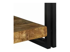 Mesa de centro | Mesa de apoio | Mesa de café Madeira de mangueira maciça^ Mesa De Centro