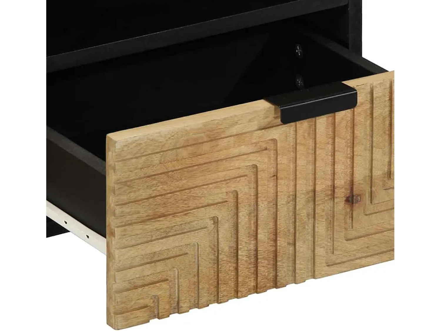Mesa De Centro* Mesa de centro | Mesa de apoio 80x54x40 cm madeira de mangueira maciça Castanho