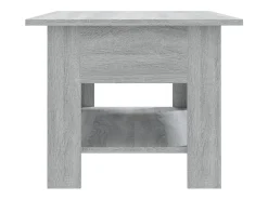 Mesa de centro | Mesa de apoio 102x55x42 cm madeira processada sonoma^ Mesa De Centro