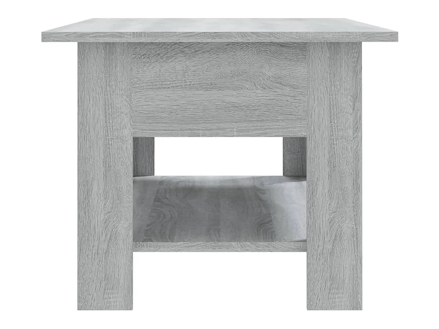 Mesa de centro | Mesa de apoio 102x55x42 cm madeira processada sonoma^ Mesa De Centro