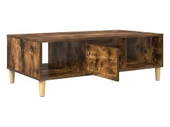 Mesa de centro | Mesa de apoio Carvalho fumado 103.5x60x35 cm^ Mesa De Centro