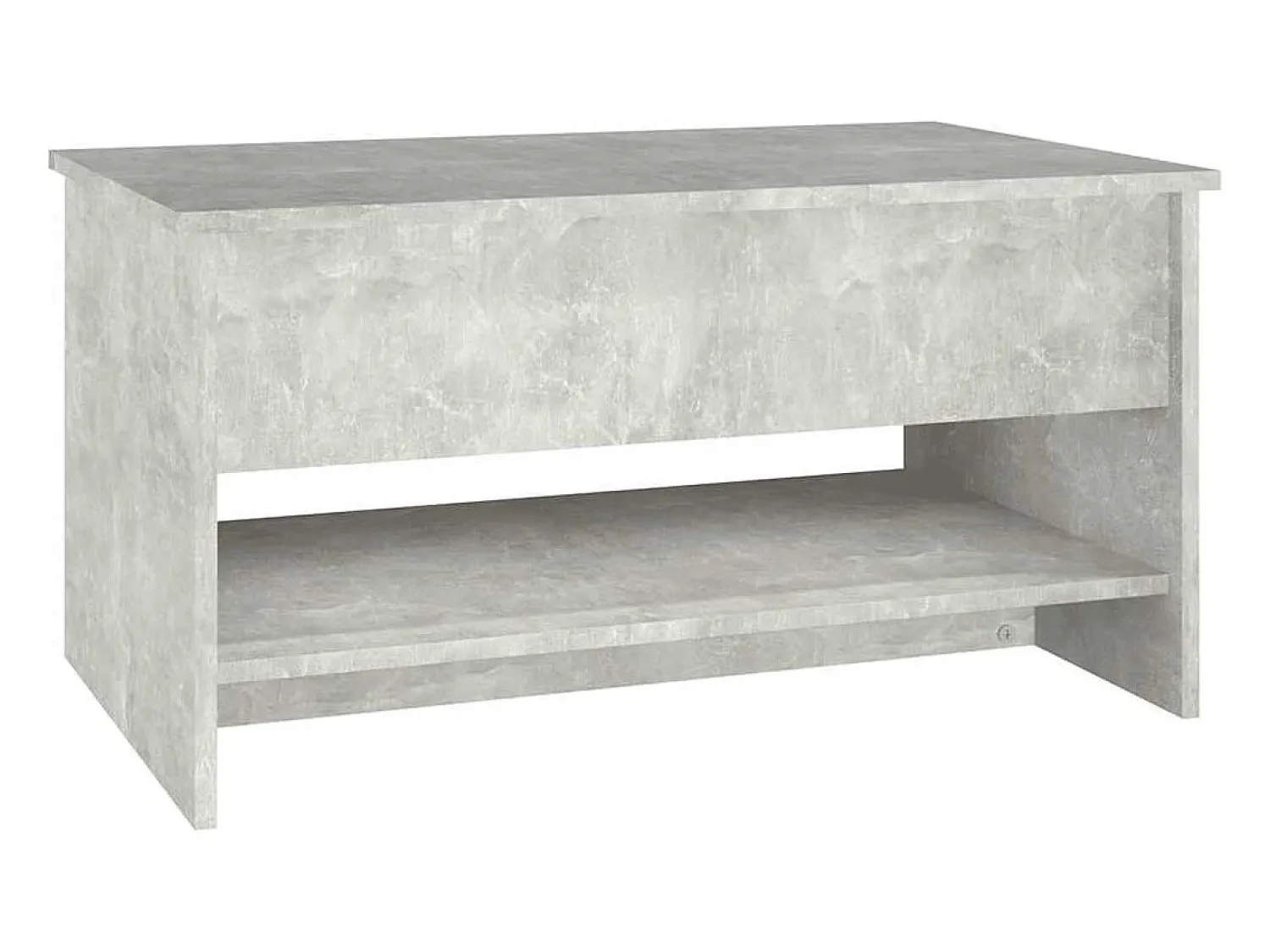 Mesa de centro | Mesa de apoio 80x50x40 cm derivados de madeira cimento^ Mesa De Centro