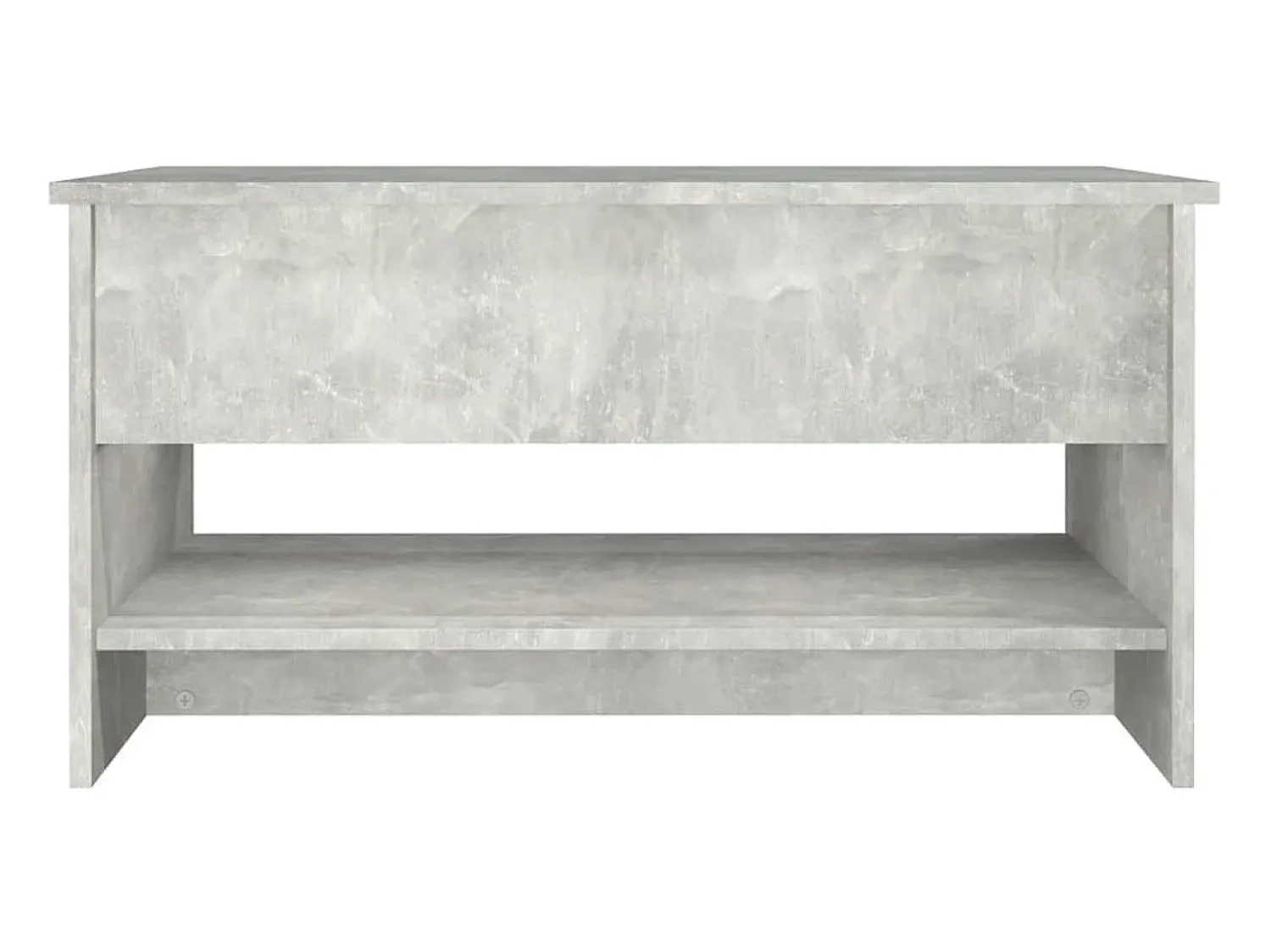 Mesa de centro | Mesa de apoio 80x50x40 cm derivados de madeira cimento^ Mesa De Centro