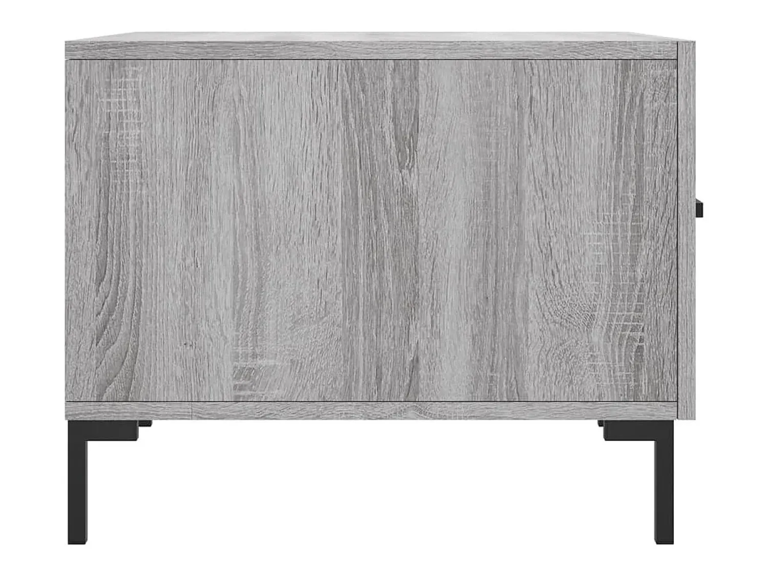Mesa De Centro| Mesa de centro | Mesa de apoio 50x50x40 cm derivados madeira sonoma cinza Cinzento
