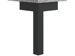 Mesa De Centro| Mesa de centro | Mesa de apoio 50x50x40 cm derivados madeira sonoma cinza Cinzento
