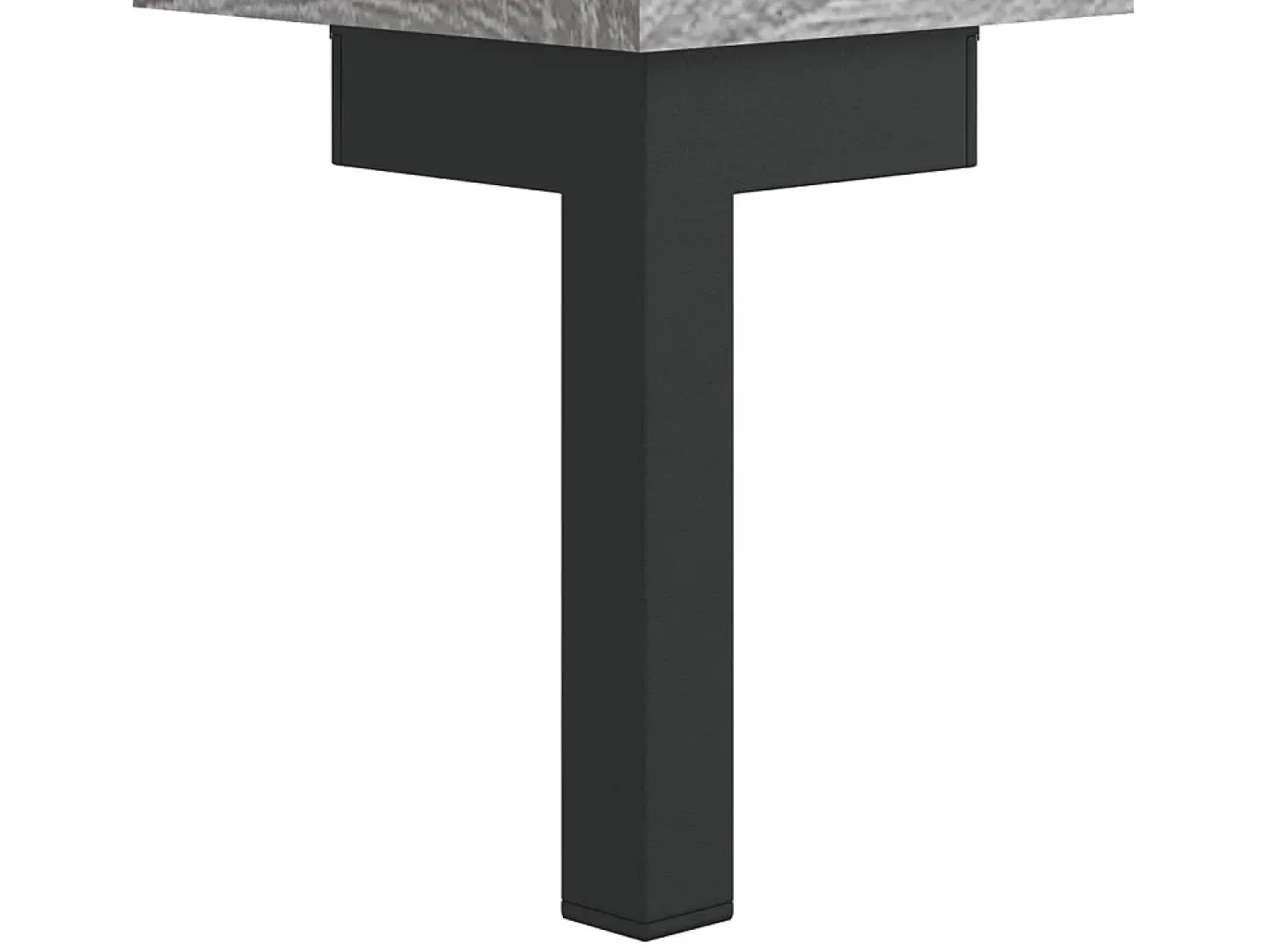 Mesa De Centro| Mesa de centro | Mesa de apoio 50x50x40 cm derivados madeira sonoma cinza Cinzento