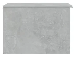 Online Mesa de centro | Mesa de apoio 50x50x36 madeira processada cinza cimento Cinzento