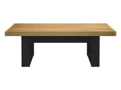 Mesa De Centro* Mesa de centro | Mesa de apoio NOAIN pernas em forma de U 120x60x40 cm Castanho