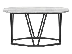 Mesa De Centro* Mesa de centro | Mesa de apoio Cinzeto 80x40x40.5 cm Cinzento