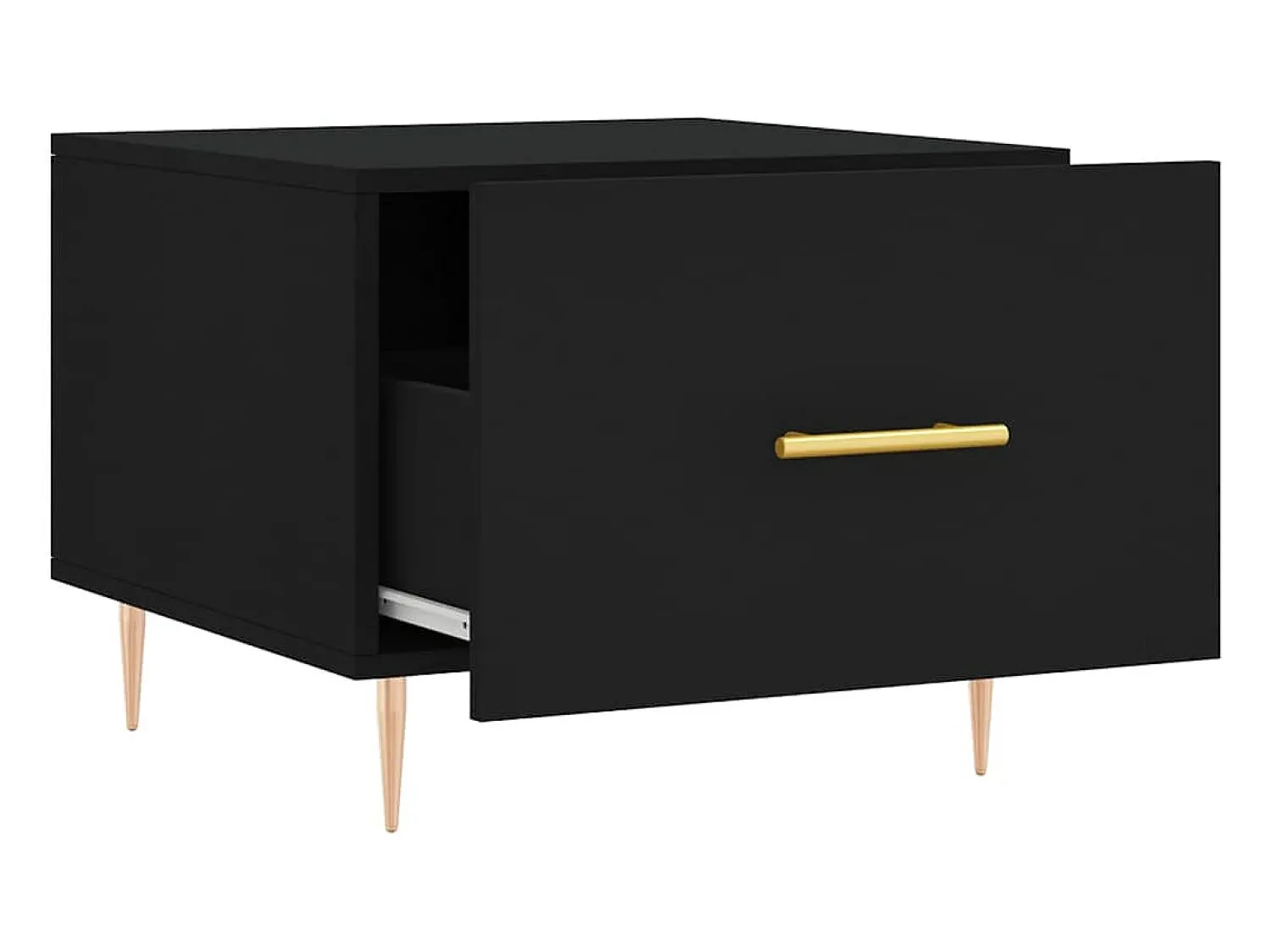 Mesa de centro | Mesa de apoio 50x50x40 cm derivados de madeira^ Mesa De Centro