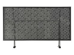Mesa de centro | Mesa de apoio | Mesa de café dobrável estilo vintage metal 100x50x45 cm^ Mesa De Centro
