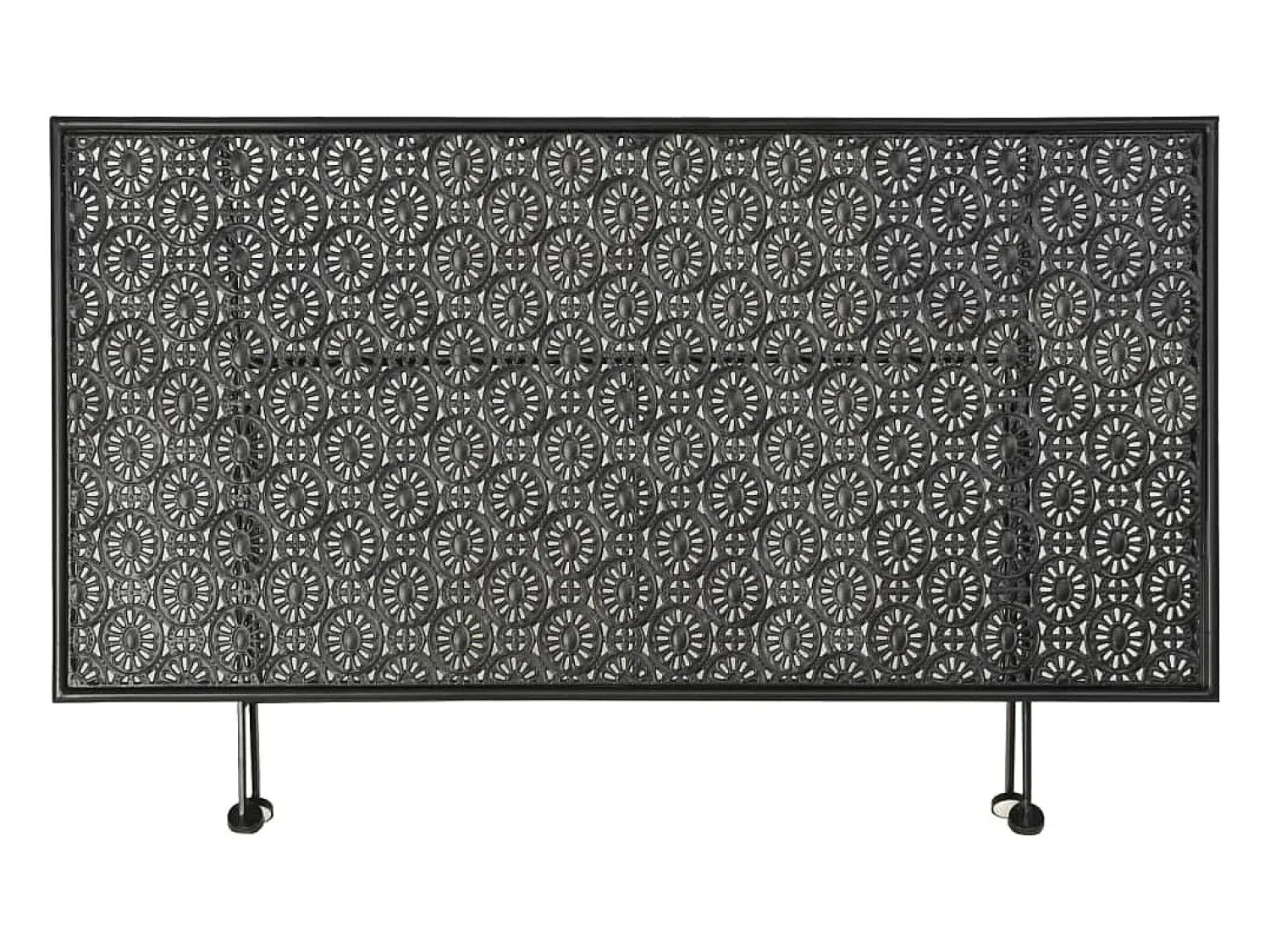 Mesa de centro | Mesa de apoio | Mesa de café dobrável estilo vintage metal 100x50x45 cm^ Mesa De Centro