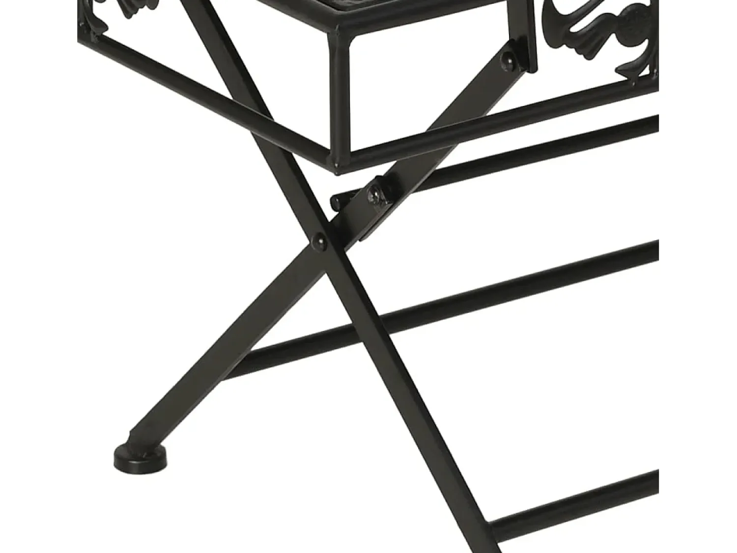 Mesa de centro | Mesa de apoio | Mesa de café dobrável estilo vintage metal 100x50x45 cm^ Mesa De Centro