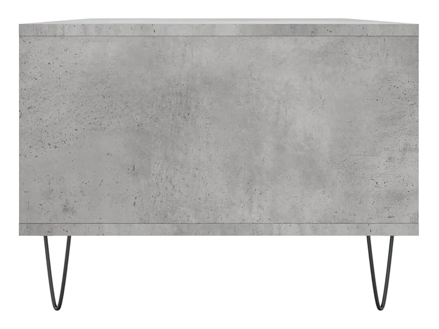 Mesa De Centro| Mesa de centro | Mesa de apoio 90x50x36.5 cm derivados madeira cimento Cinzento