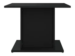 Mesa De Centro| Mesa de centro | Mesa de apoio 55.5x55.5x40 cm derivados de madeira Preto
