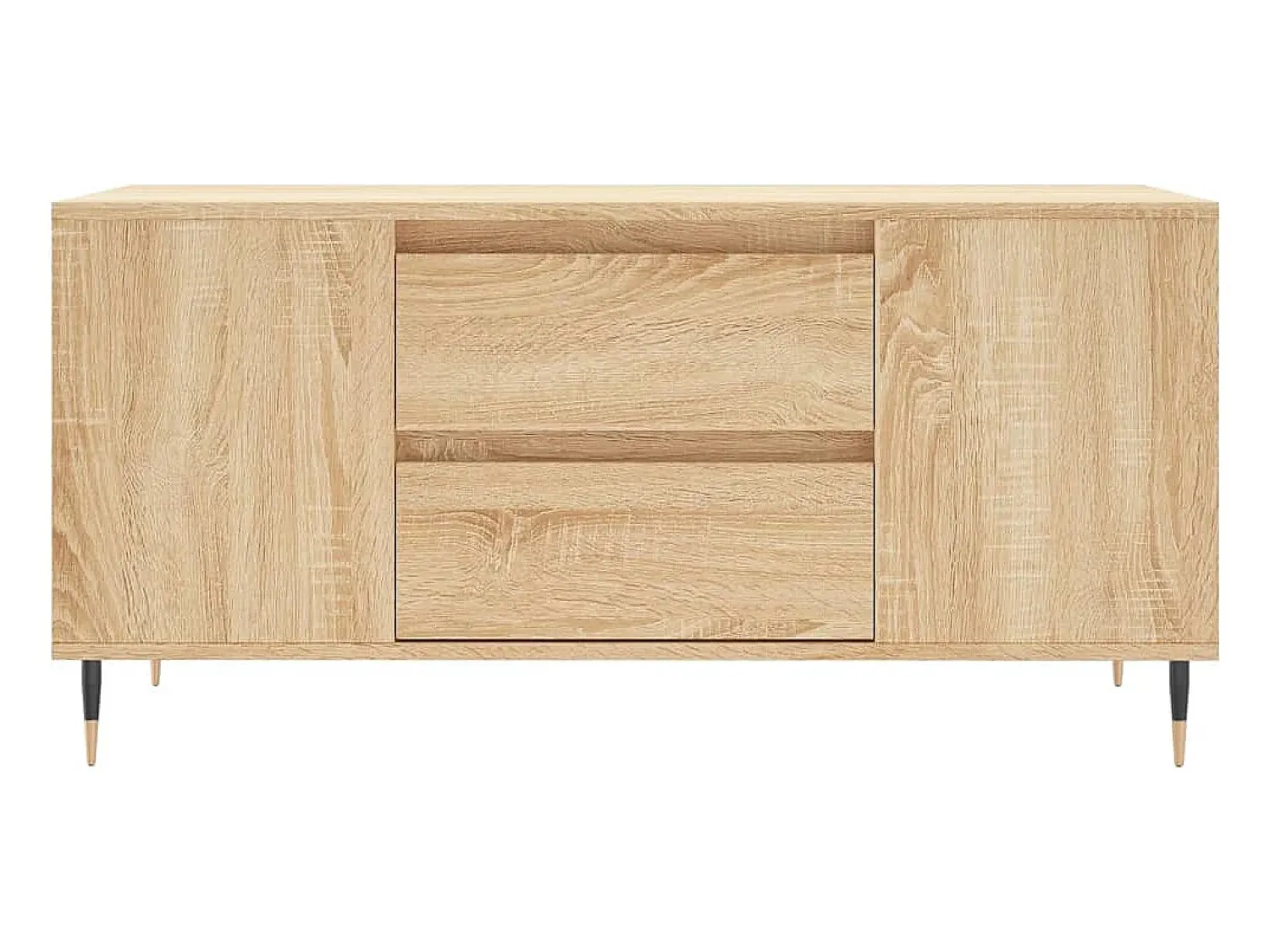 Mesa De Centro* Mesa de centro | Mesa de apoio derivados de madeira carvalho sonoma Castanho