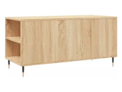 Mesa De Centro* Mesa de centro | Mesa de apoio derivados de madeira carvalho sonoma Castanho