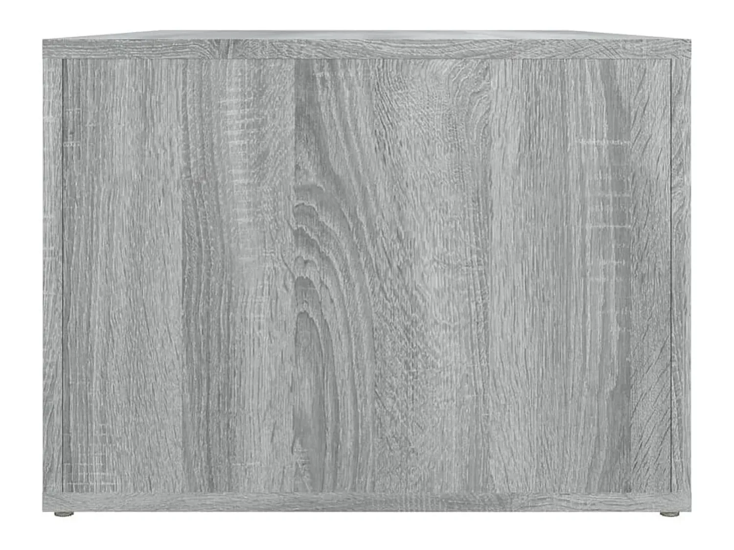 Mesa De Centro* Mesa de centro | Mesa de apoio 80x50x36 cm derivados de madeira cinza sonoma Cinzento
