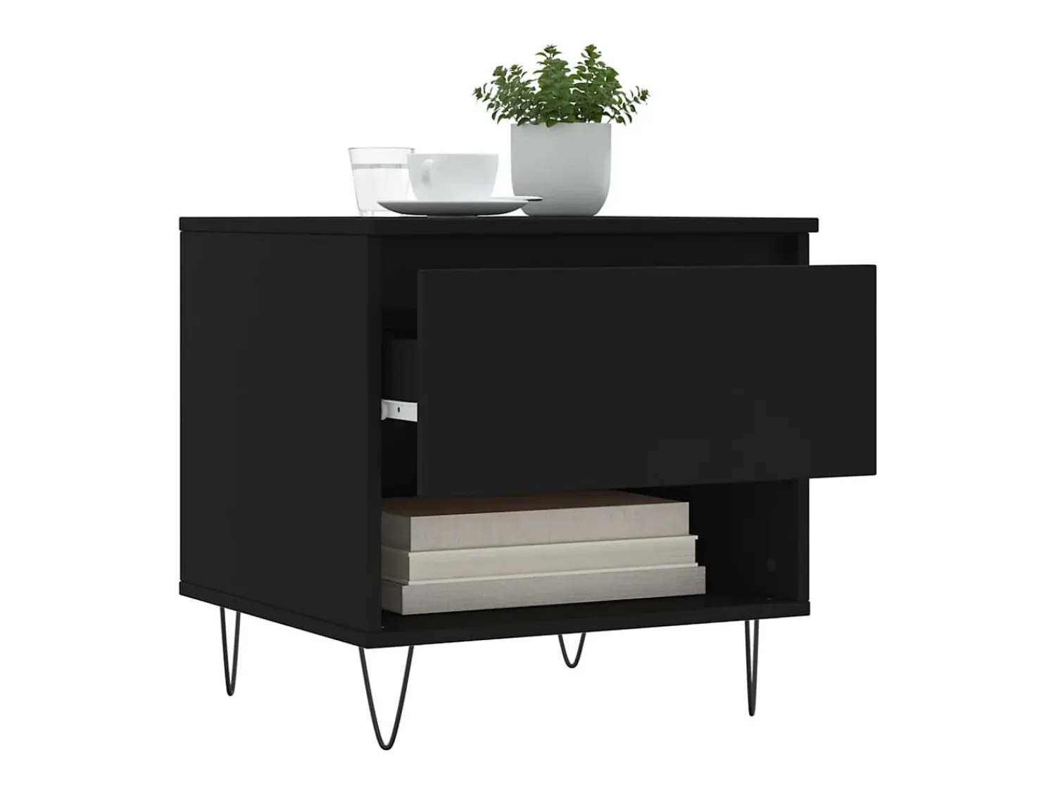 Mesa de centro | Mesa de apoio | Mesa de café 50x46x50 derivados de madeira^ Mesa De Centro