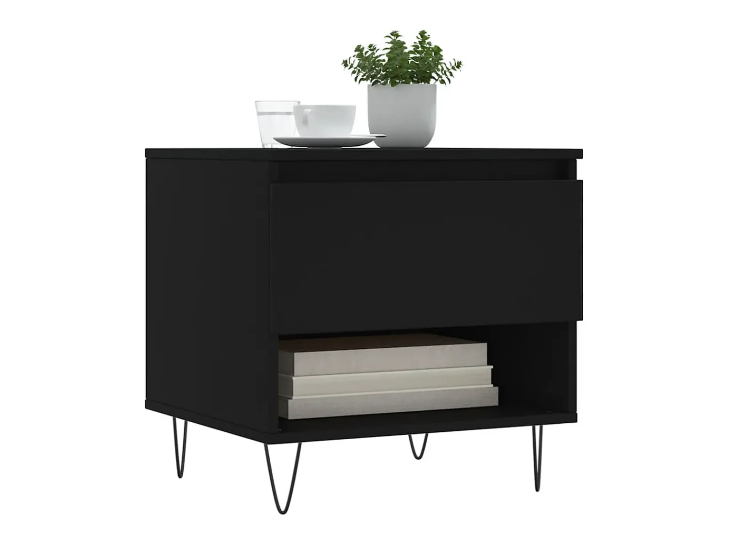 Mesa de centro | Mesa de apoio | Mesa de café 50x46x50 derivados de madeira^ Mesa De Centro