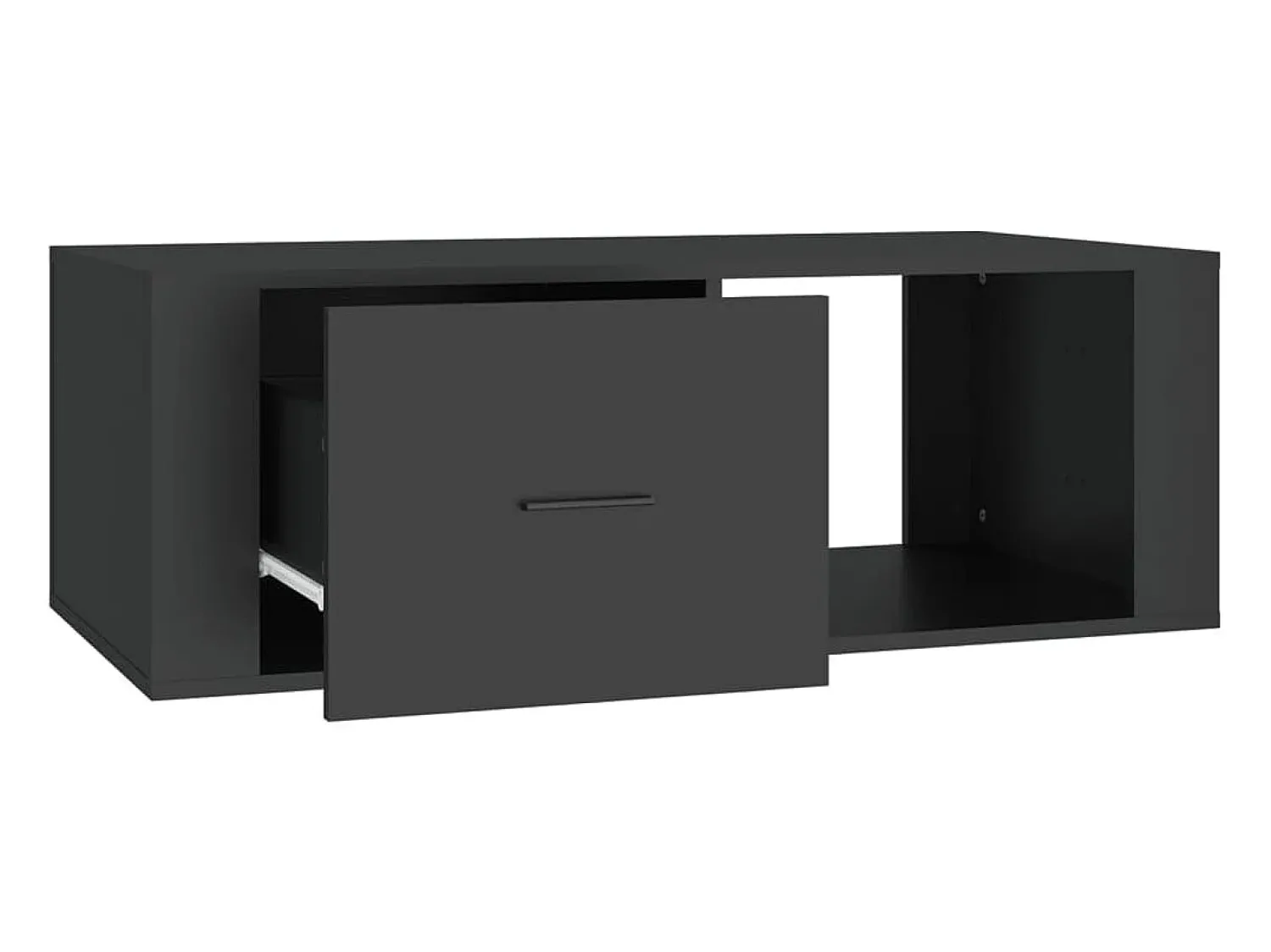 Mesa de centro | Mesa de apoio 100x50.5x35 cm derivados de madeira^ Mesa De Centro