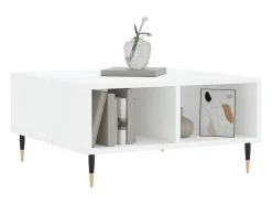 Mesa de centro | Mesa de apoio 60x60x30 cm derivados de madeira^ Mesa De Centro