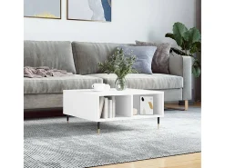 Mesa de centro | Mesa de apoio 60x60x30 cm derivados de madeira^ Mesa De Centro