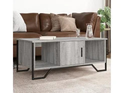 Mesa de centro | Mesa de apoio 100x51x40cm derivados de madeira sonoma^ Mesa De Centro