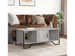 Mesa de centro | Mesa de apoio 100x51x40cm derivados de madeira sonoma^ Mesa De Centro