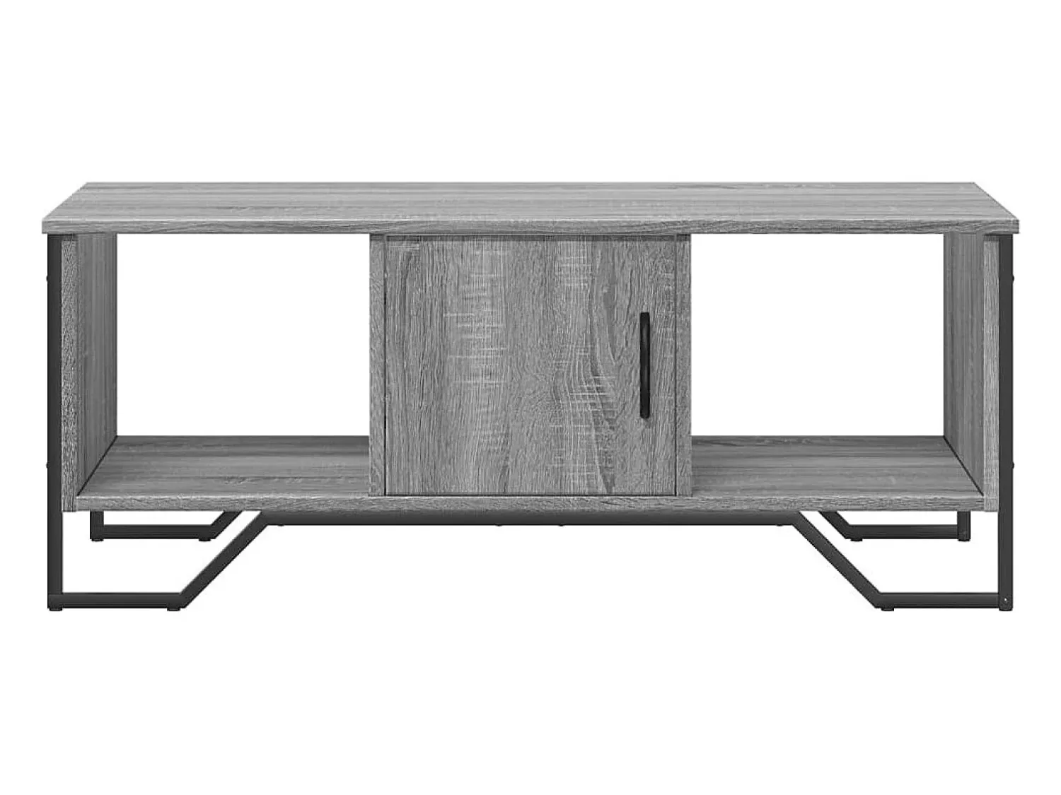 Mesa de centro | Mesa de apoio 100x51x40cm derivados de madeira sonoma^ Mesa De Centro