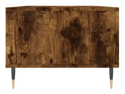 Mesa de centro | Mesa de apoio 90x50x36.5 cm derivados madeira carvalho fumado^ Mesa De Centro