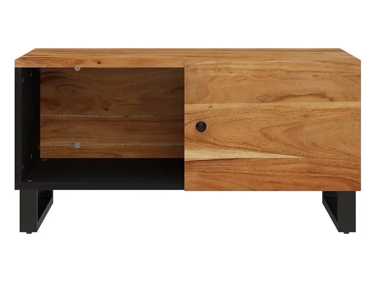 Sale Mesa de centro | Mesa de apoio | Mesa de café 80x50x40 madeira de acácia maciça/deriv. madeira Castanho
