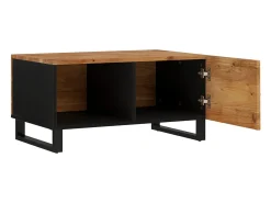 Sale Mesa de centro | Mesa de apoio | Mesa de café 80x50x40 madeira de acácia maciça/deriv. madeira Castanho