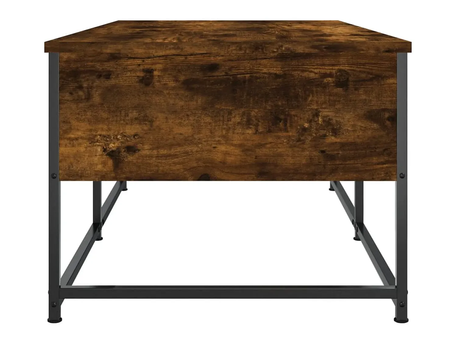 Sale Mesa de centro | Mesa de apoio 100x51x40 cm derivados madeira carvalho fumado Castanho
