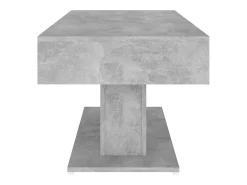 Mesa de centro | Mesa de apoio 96x50x45 cm derivados madeira cimento^ Mesa De Centro